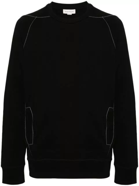 Affordable Alexander McQueen cotton jersey sweatshirt Men 0120