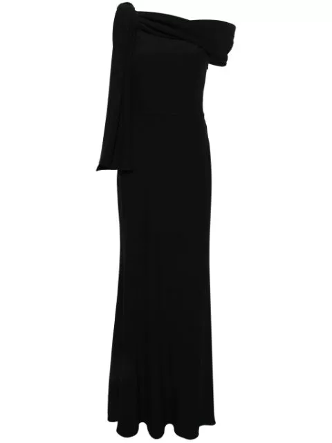 Alexander McQueen draped off-shoulder gown Women 0117