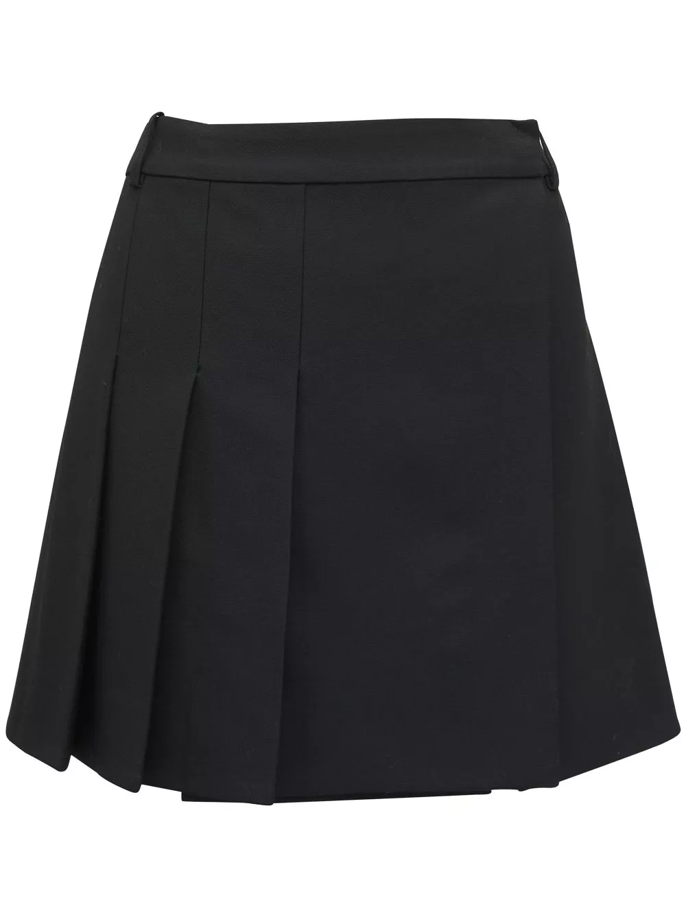 Affordable Alexander McQueen pleated wool mini skirt Women 0117