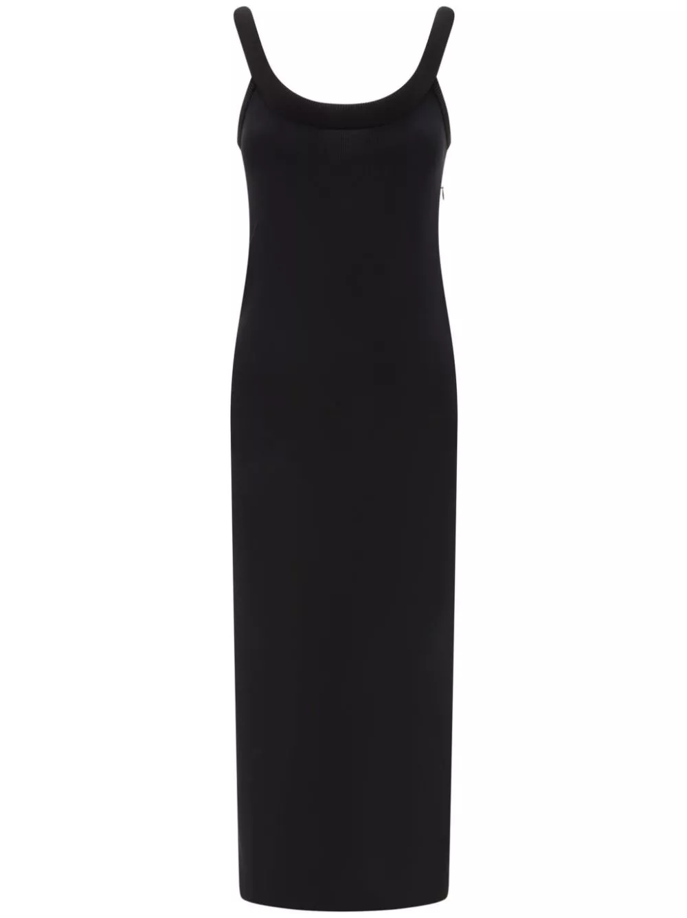 Affordable Alexander McQueen padded-trim ribbed dress Women 0123