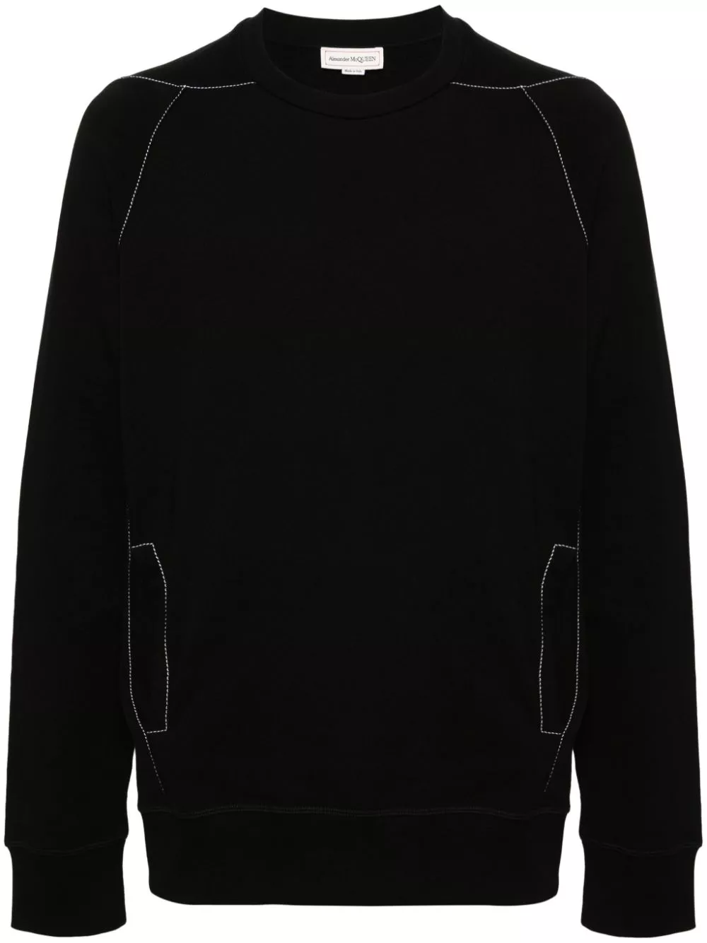 Affordable Alexander McQueen cotton jersey sweatshirt Men 0120