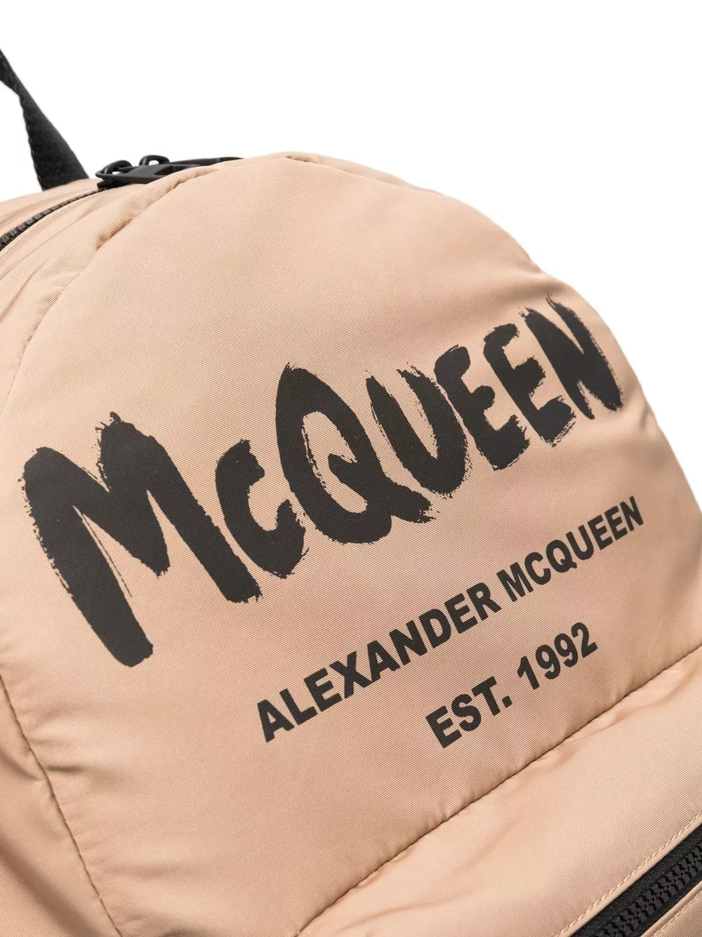 Cheap Alexander McQueen logo-print detail backpack Men 0115