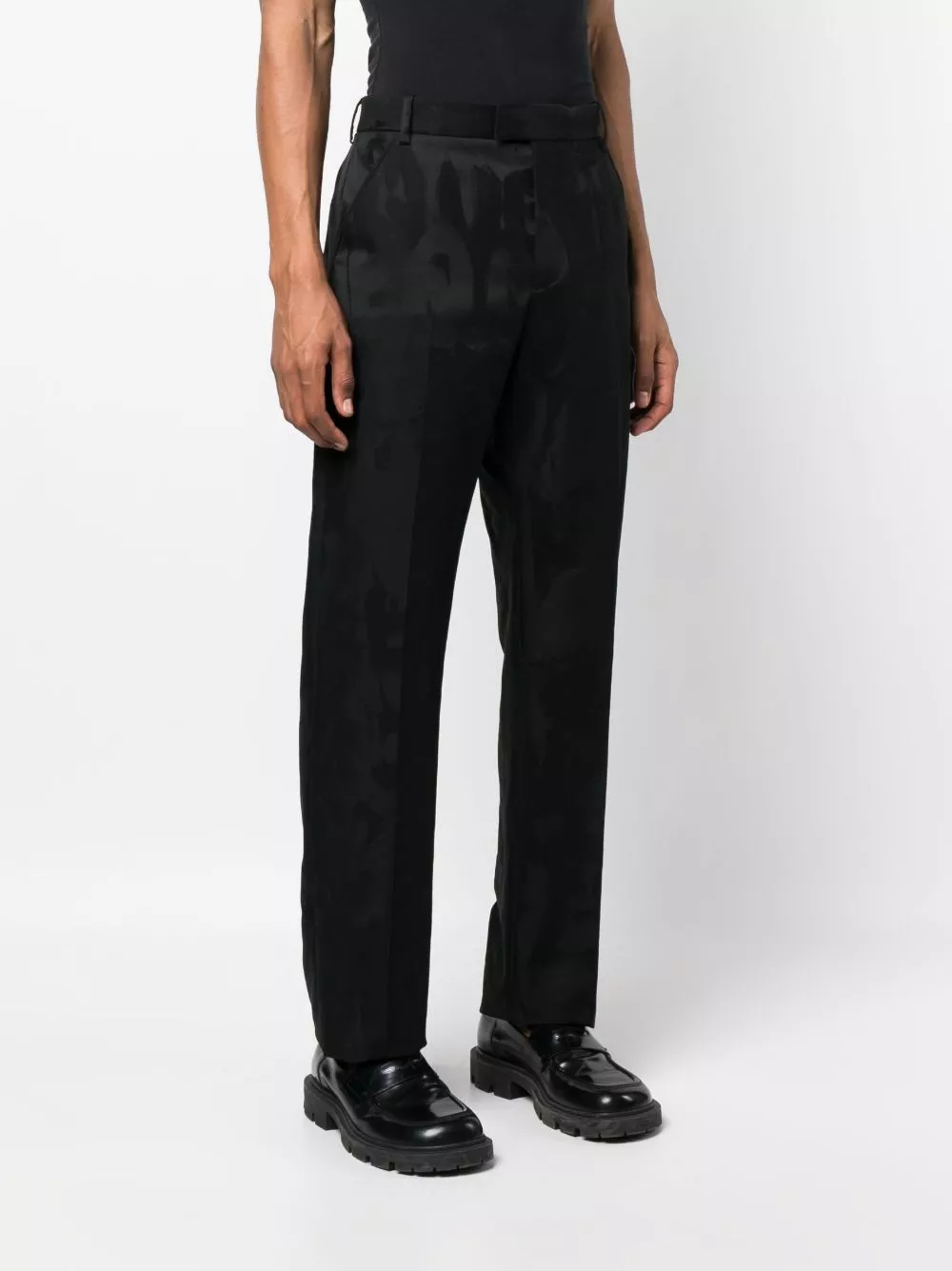 Affordable Alexander McQueen jacquard tailored trousers Men 0128