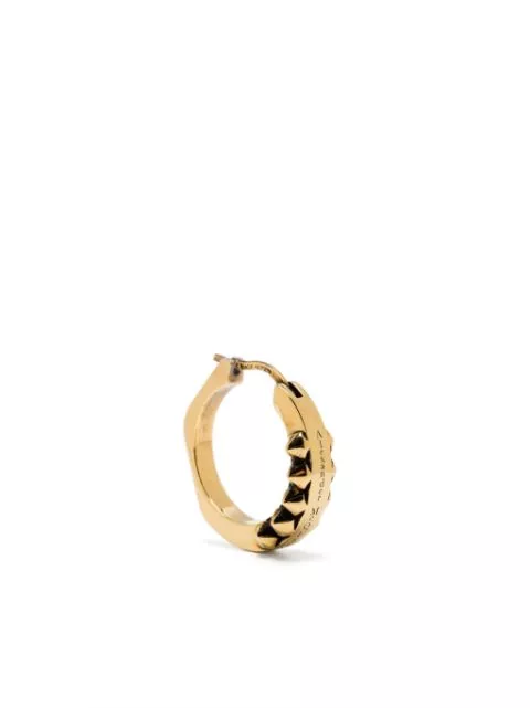 Affordable Alexander McQueen studded hoop earrings Women 0127