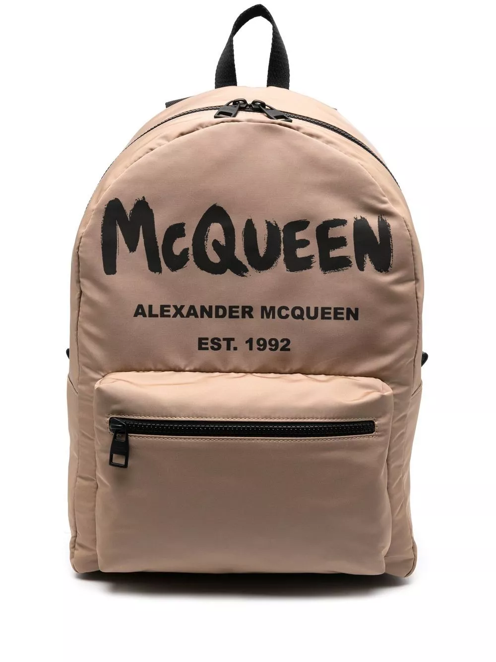 Cheap Alexander McQueen logo-print detail backpack Men 0115