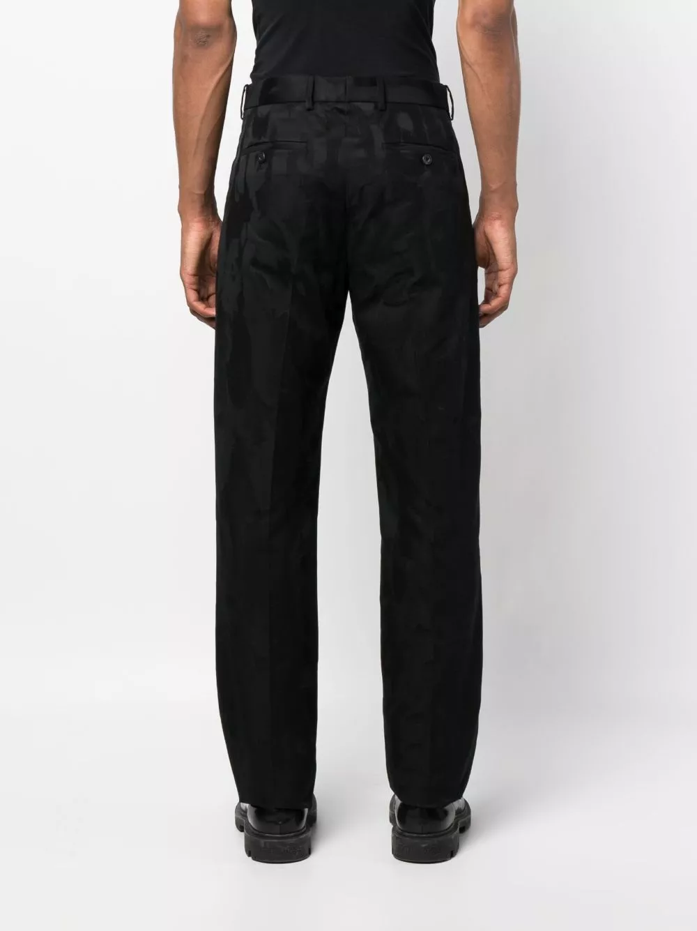 Affordable Alexander McQueen jacquard tailored trousers Men 0128