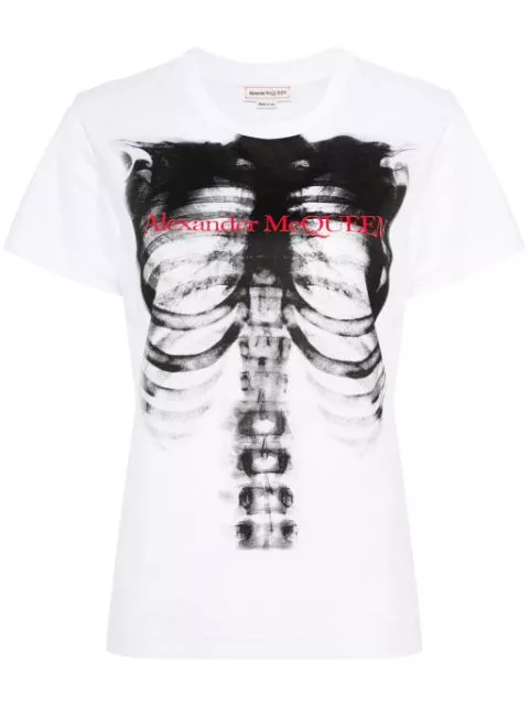 Alexander McQueen graphic-print T-shirt Women 0117