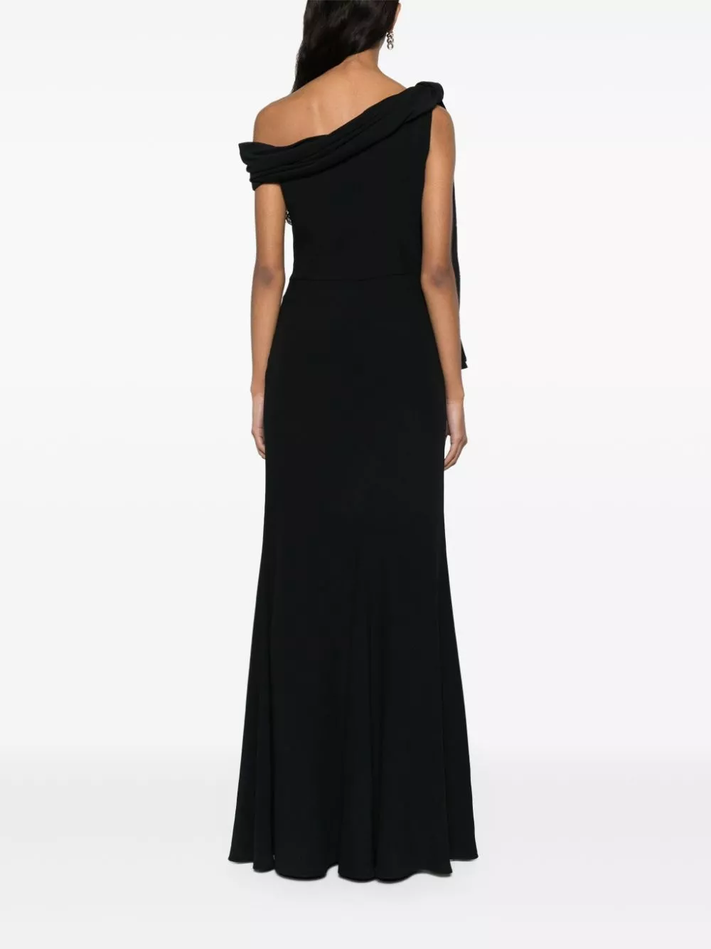 Affordable Alexander McQueen draped off-shoulder gown Women 0117