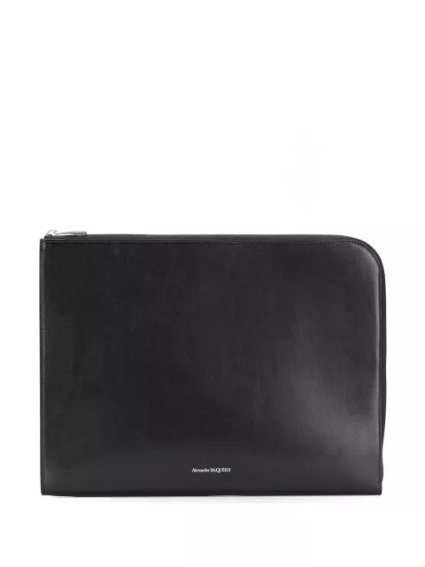 Alexander McQueen zip-fastening clutch Men 0115