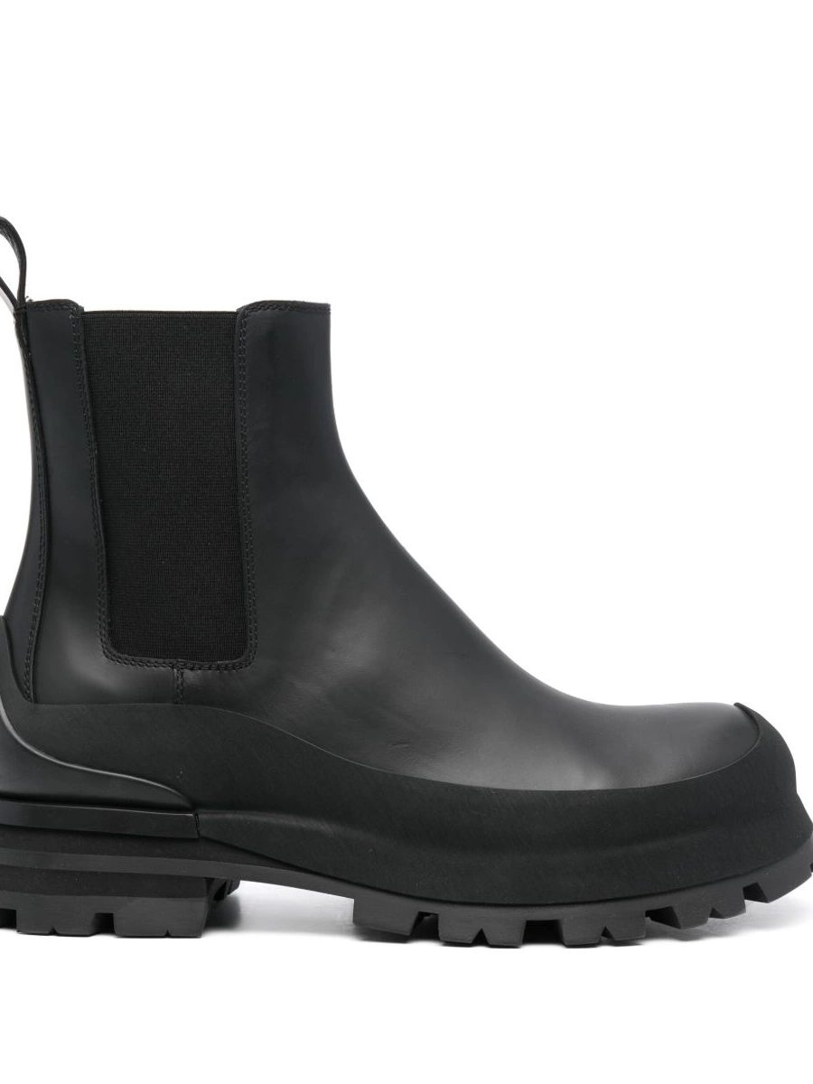 Affordable McQueen Alexander boots leather Wander Chelsea Men 0221