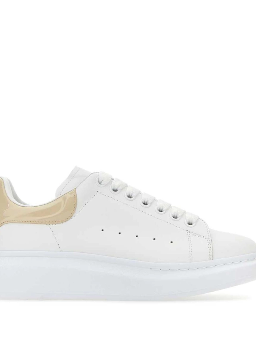 Affordable Oversized Men leather McQueen Alexander lace-up sneakers 0219