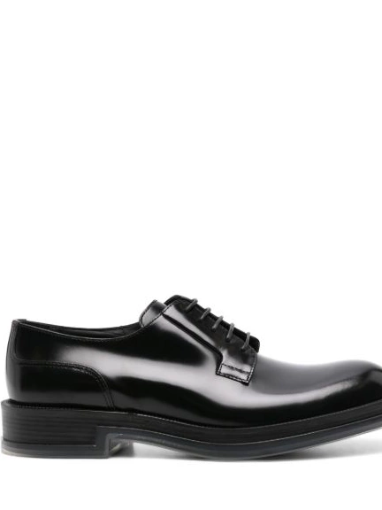 Affordable Men McQueen Alexander Float leather Derby shoes 0216