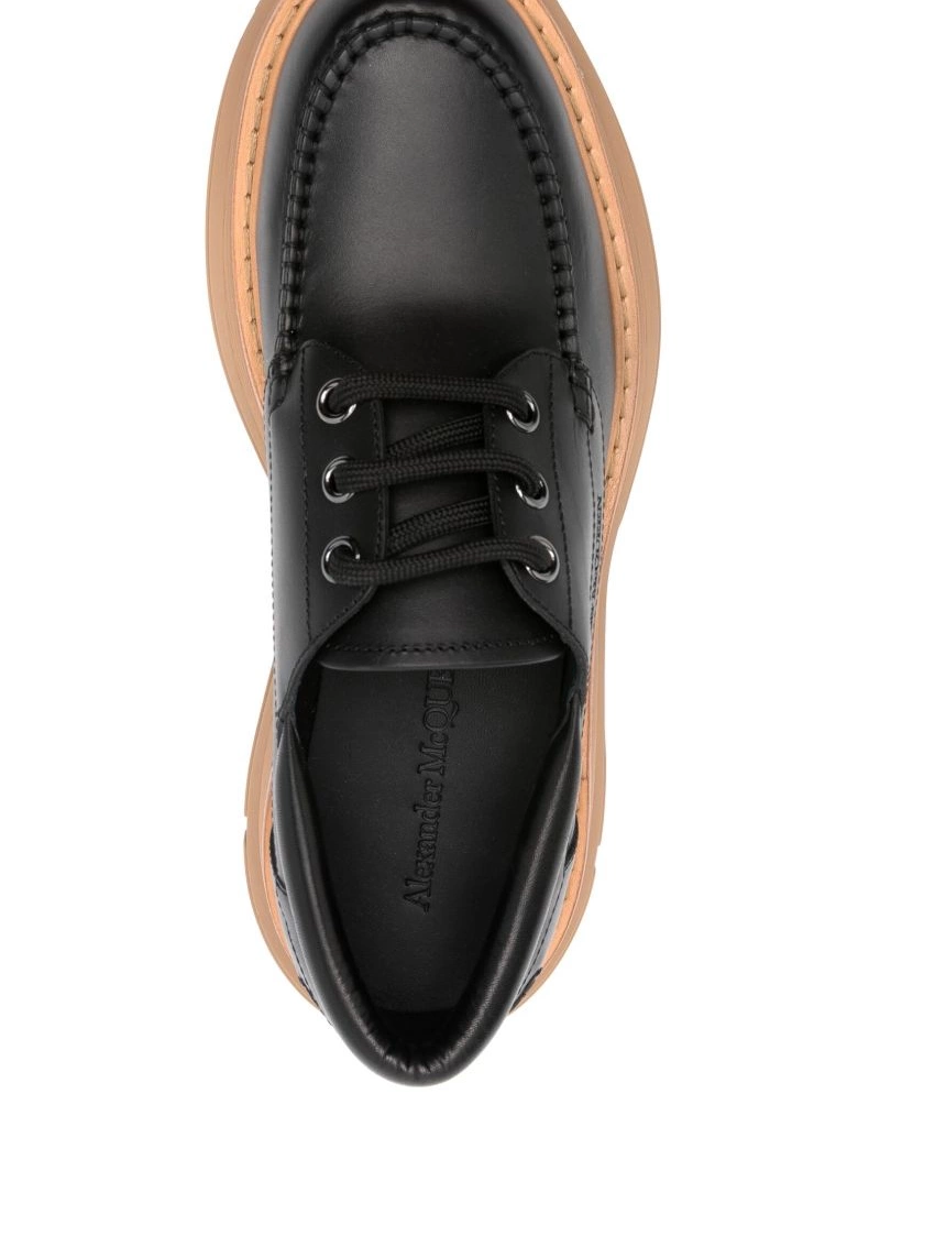 Cheap shoes logo-debossed Derby McQueen Men Alexander 0217