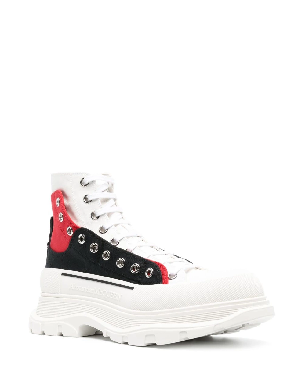 Affordable Alexander eyelet-detail McQueen high-top Men sneakers 0222