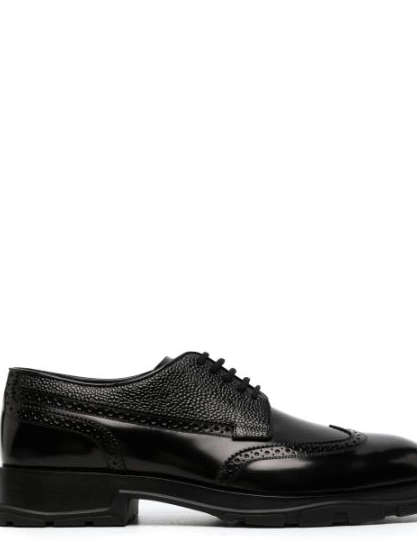 Affordable Alexander Men lace-up leather brogues McQueen 0218