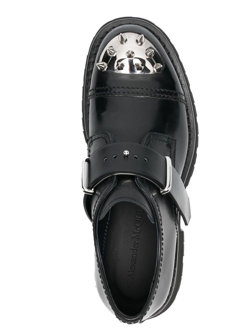 Cheap shoes monk Men toe-cap studded Alexander McQueen 0216