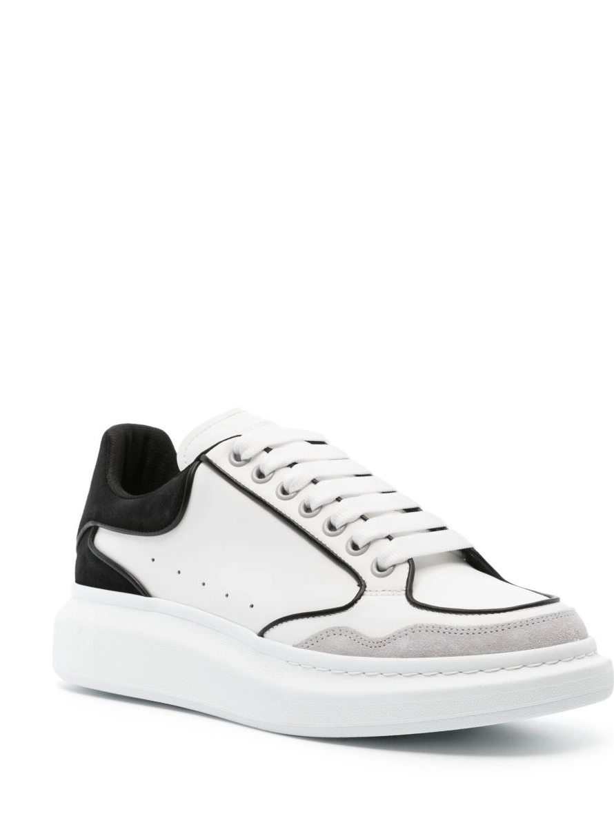 Affordable McQueen Men sneakers Larry leather Alexander panelled 0213