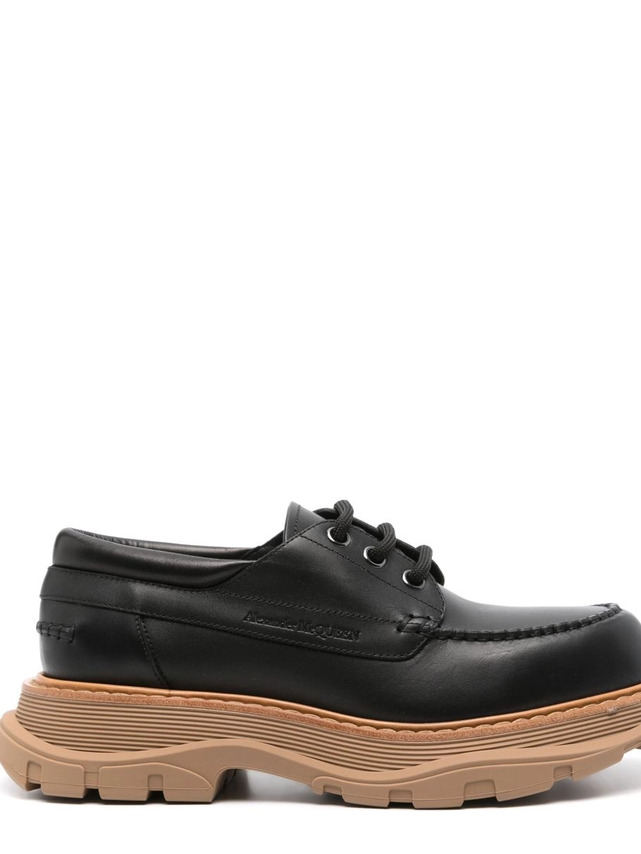 Cheap shoes logo-debossed Derby McQueen Men Alexander 0217