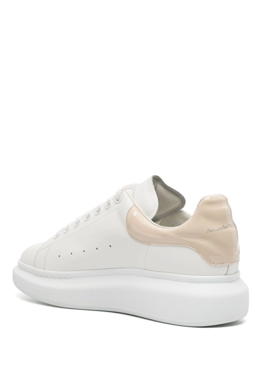 Affordable Oversized Men leather McQueen Alexander lace-up sneakers 0219