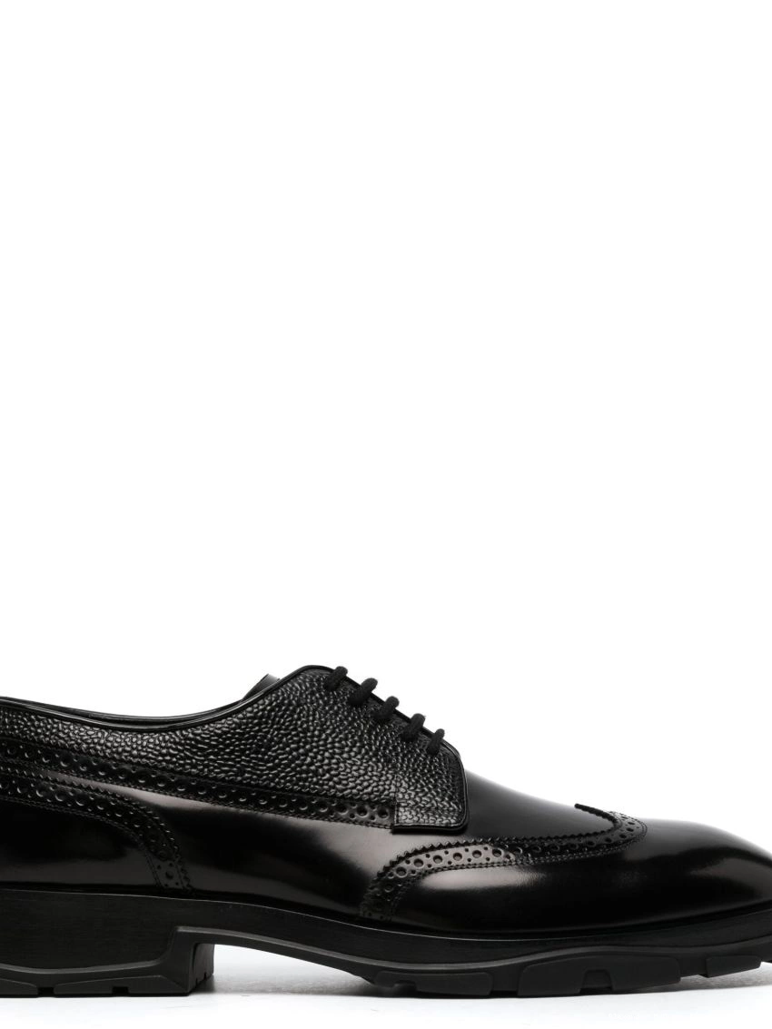 Affordable Alexander Men lace-up leather brogues McQueen 0218