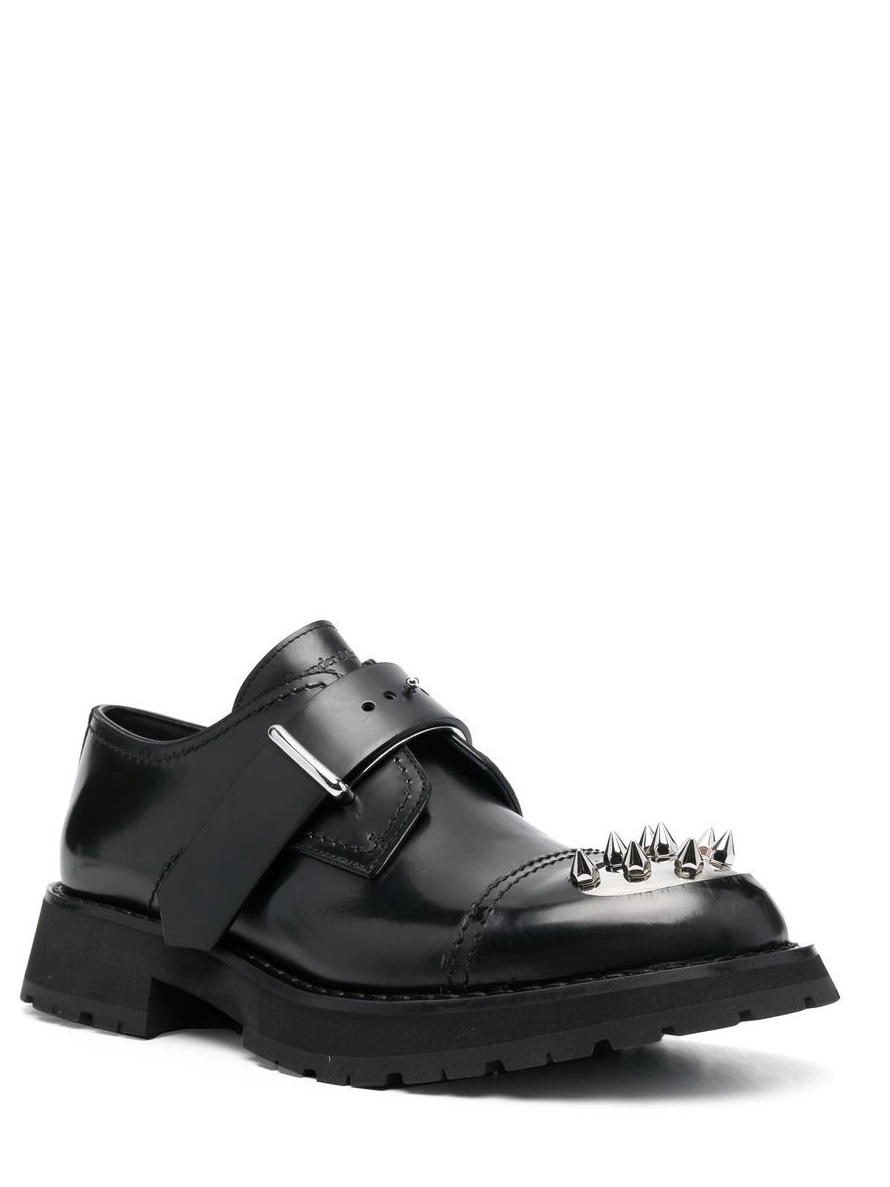 Cheap shoes monk Men toe-cap studded Alexander McQueen 0216