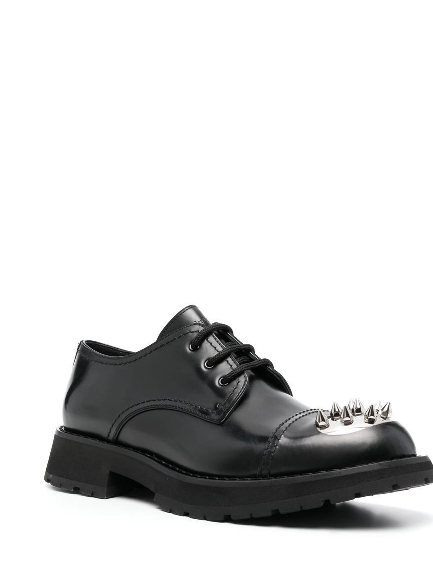 Cheap McQueen Alexander Men shoes Derby spike-stud 0210