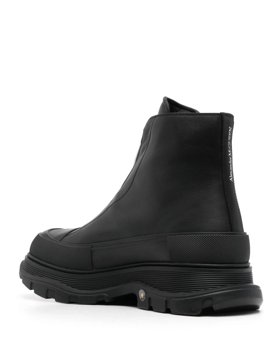 Affordable Tread Alexander ankle boots McQueen Men Slick 0213