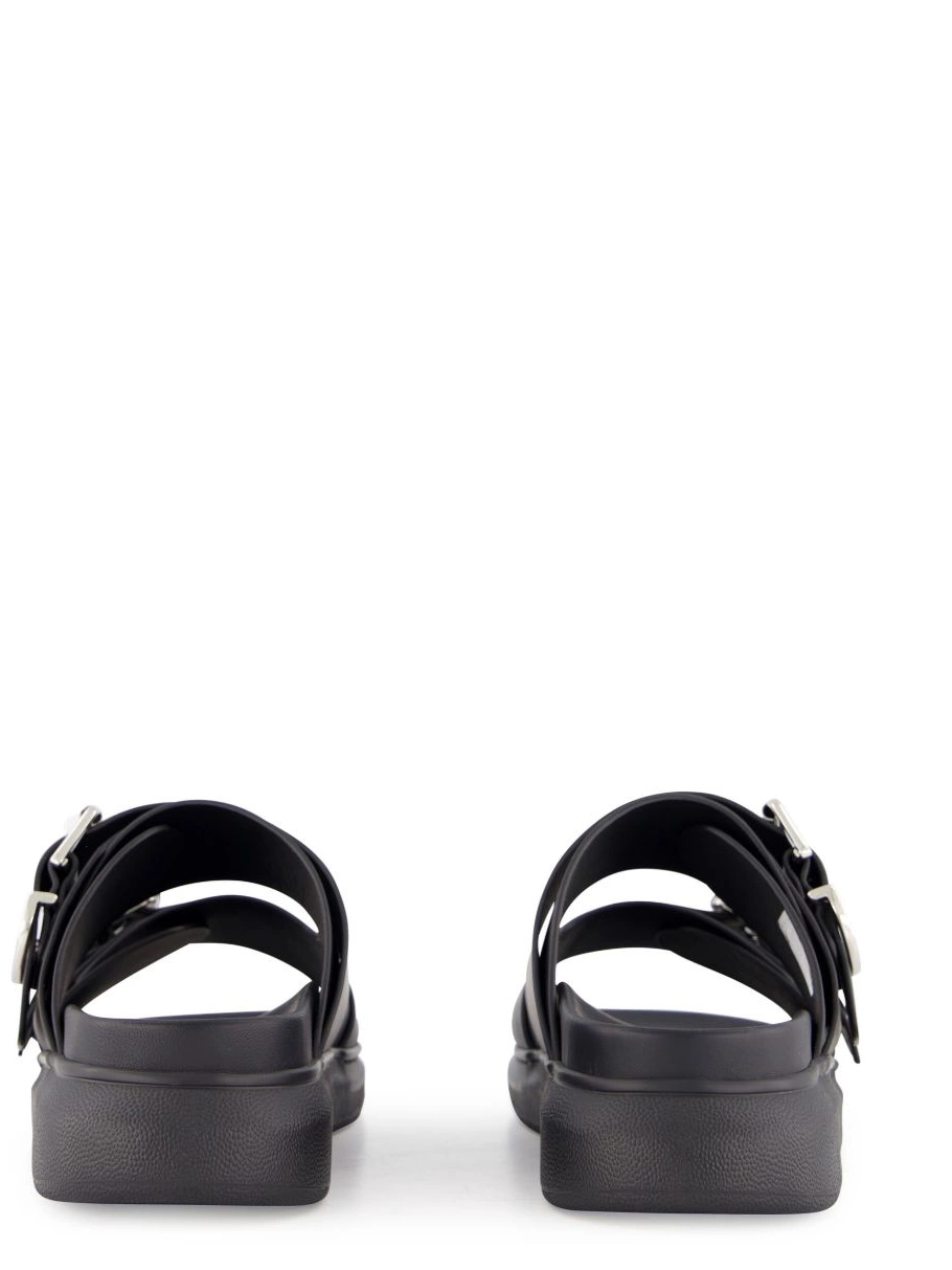 Affordable sandals Alexander Men buckle-strap McQueen 0216