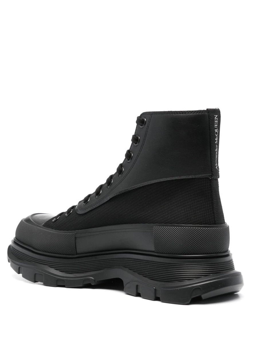 Affordable boots McQueen Slick Alexander Men Tread 0211