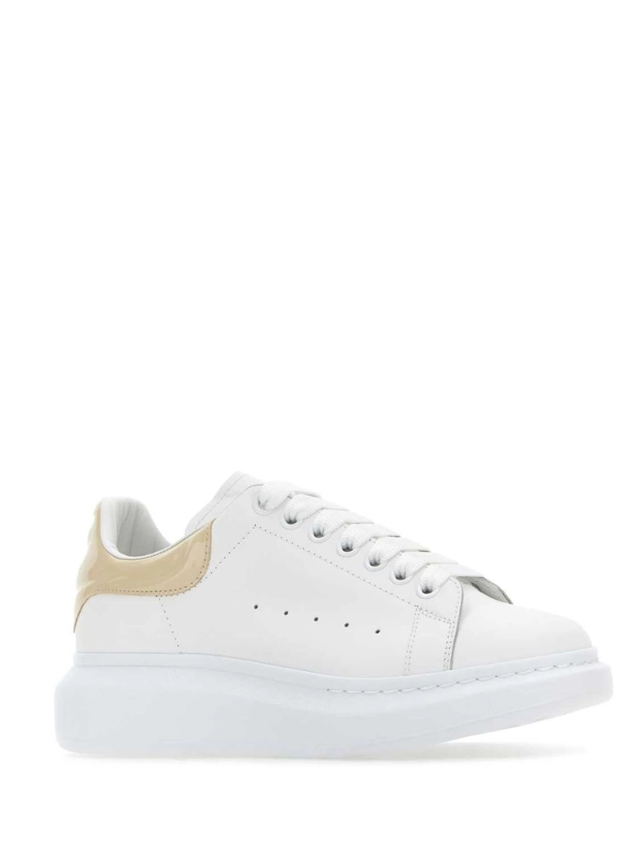 Affordable Oversized Men leather McQueen Alexander lace-up sneakers 0219