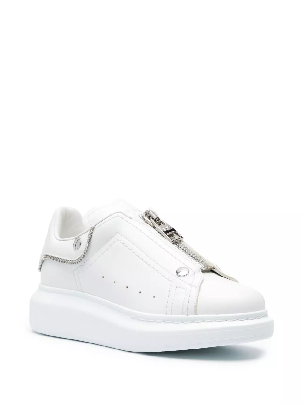 Affordable Alexander McQueen Oversized zip-up sneakers Women 0206