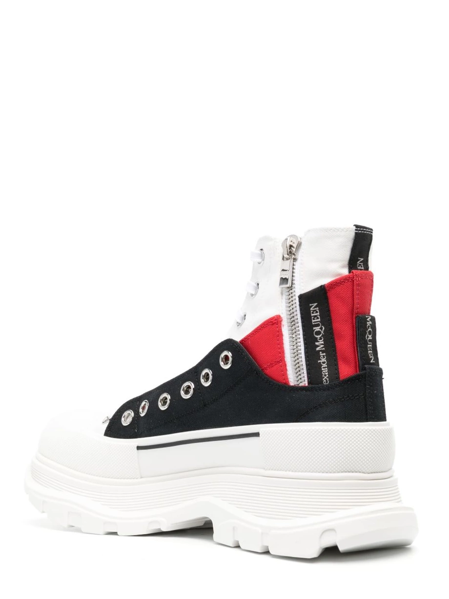 Affordable Alexander eyelet-detail McQueen high-top Men sneakers 0222