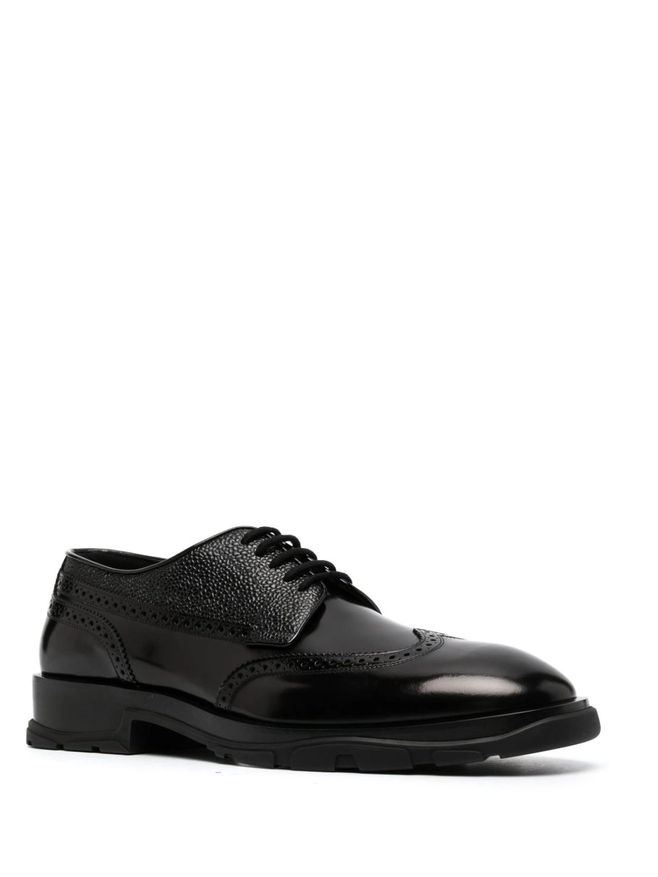 Affordable Alexander Men lace-up leather brogues McQueen 0218