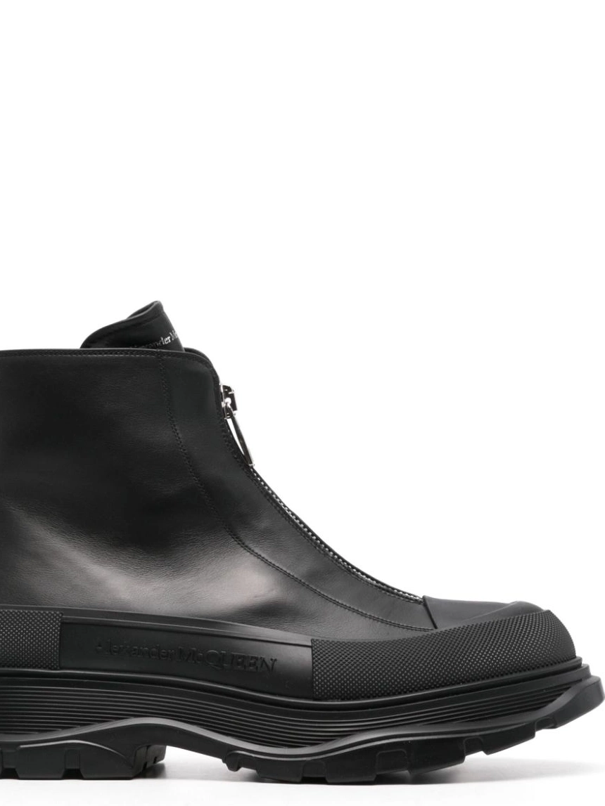 Affordable Tread Alexander ankle boots McQueen Men Slick 0213