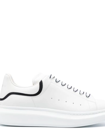 Affordable McQueen sneakers leather Men Alexander lace-up Oversized 0210