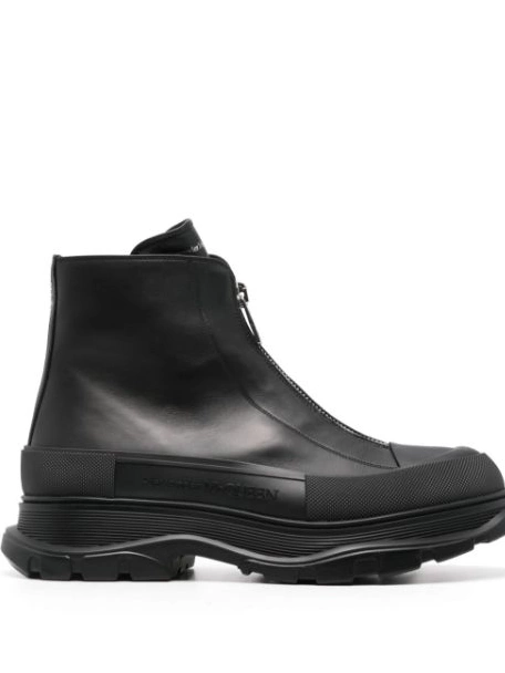 Affordable Tread Alexander ankle boots McQueen Men Slick 0213