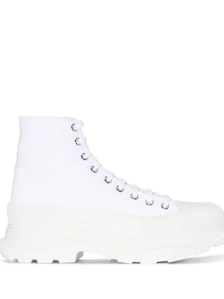 Cheap Alexander Slick McQueen Men sneakers Tread high-top 0219