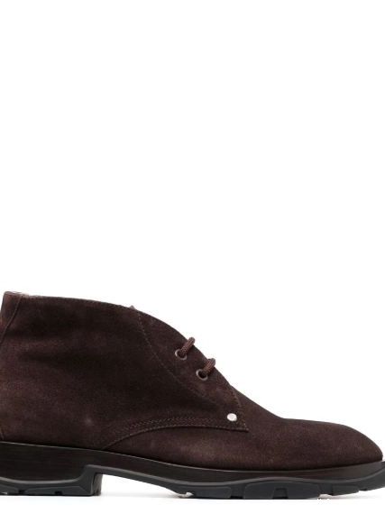 Affordable lace-up suede Men boots Alexander McQueen 0209