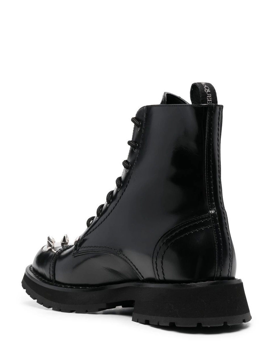 Affordable McQueen combat boots studded Men Alexander 0214