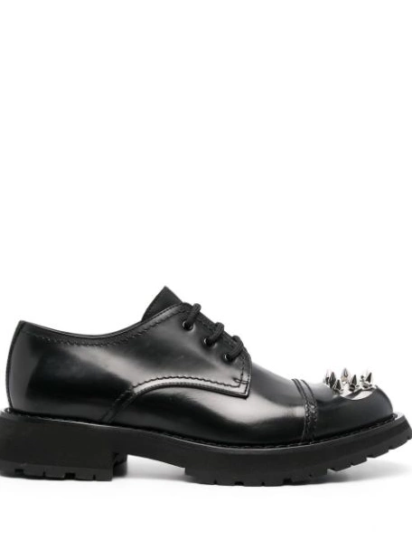 Cheap spike-stud McQueen Men Derby Alexander shoes 0215