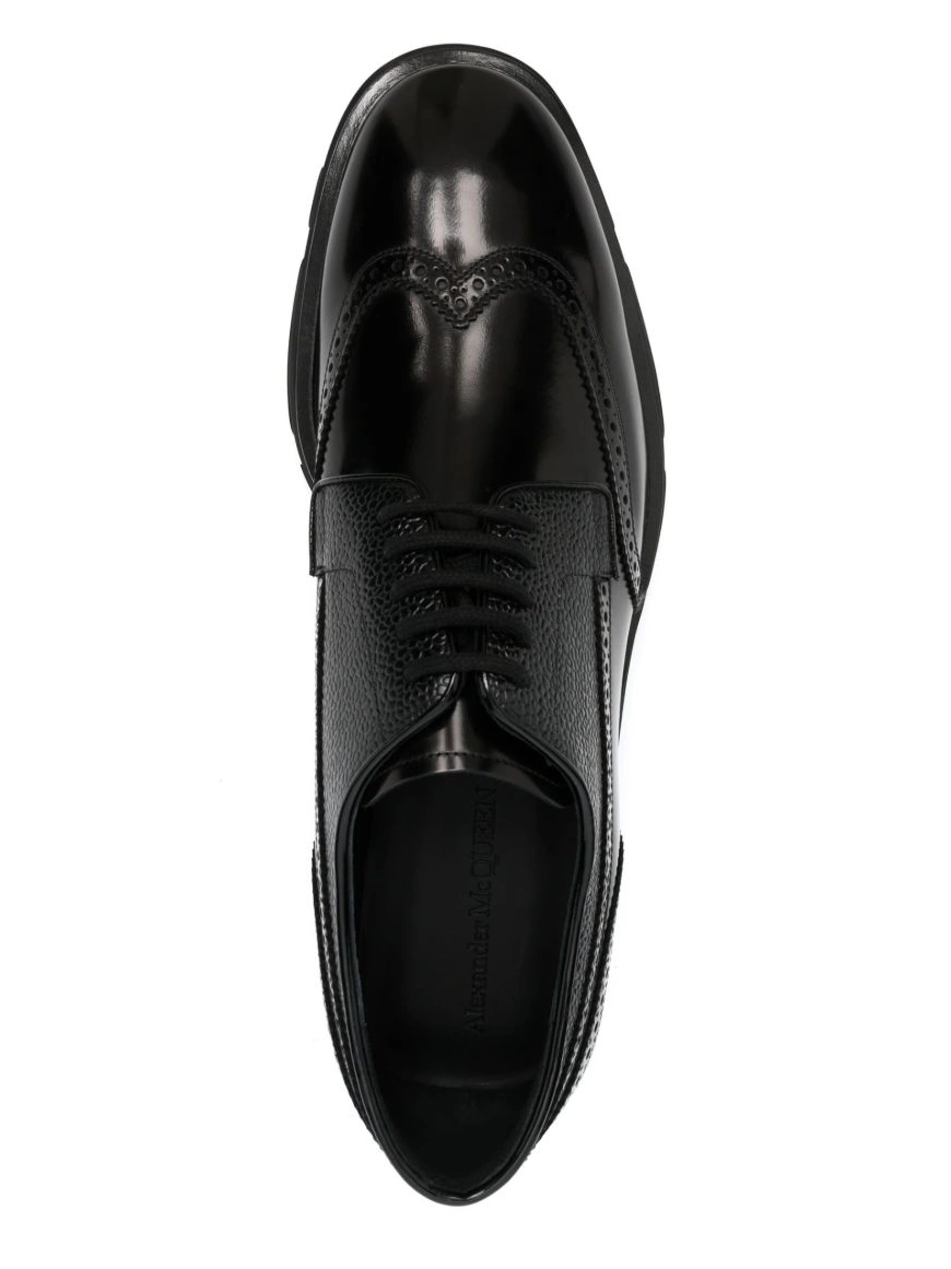 Cheap lace-up brogues Men leather McQueen Alexander 0312