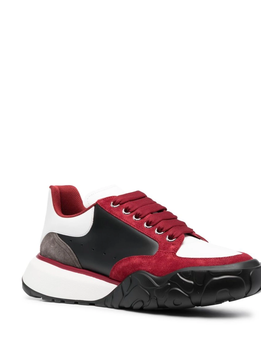 Affordable sneakers leather Men colour-block Alexander McQueen low-top 0312