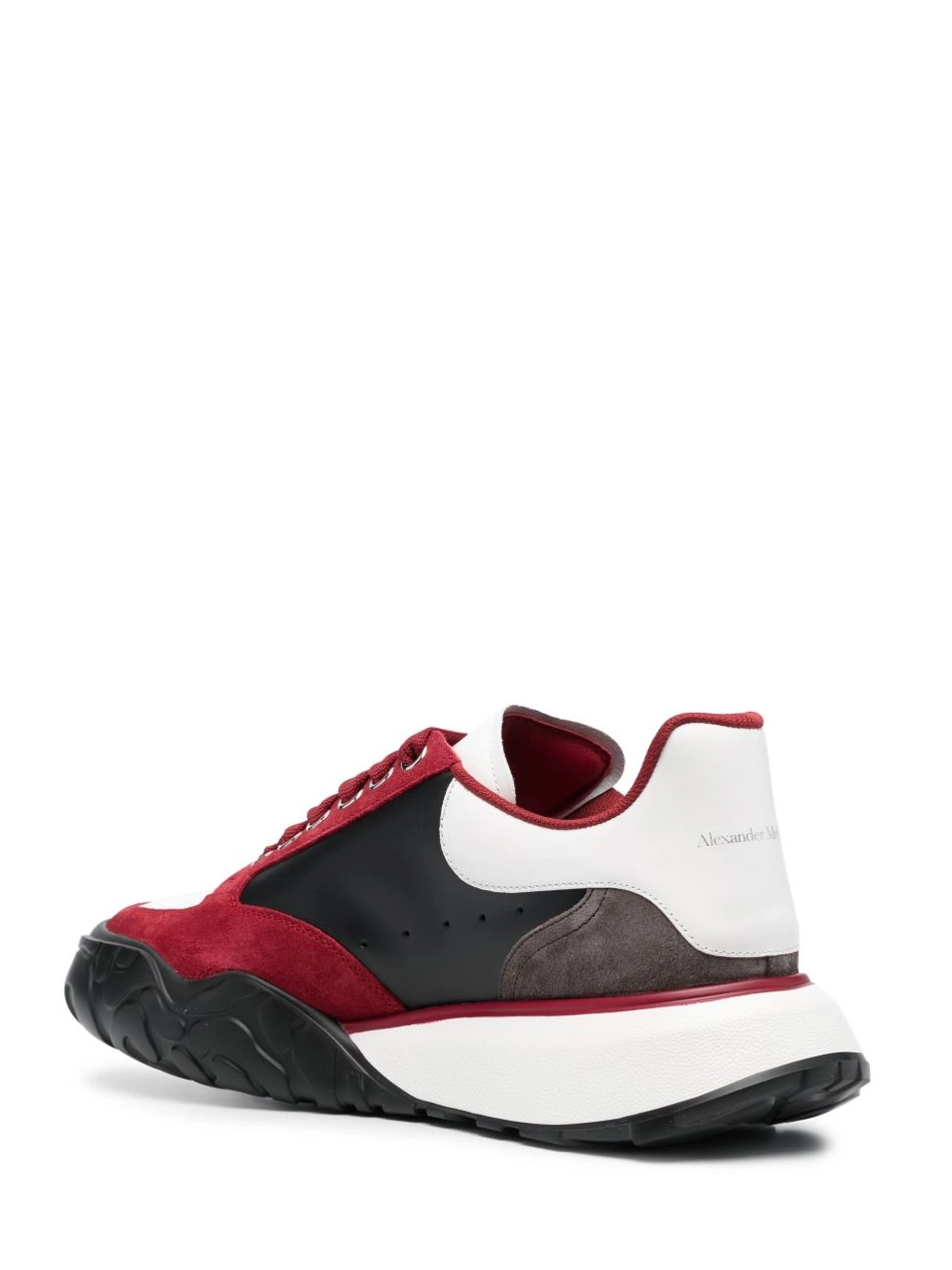 Affordable sneakers leather Men colour-block Alexander McQueen low-top 0312