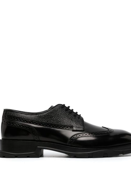 Cheap lace-up brogues Men leather McQueen Alexander 0312