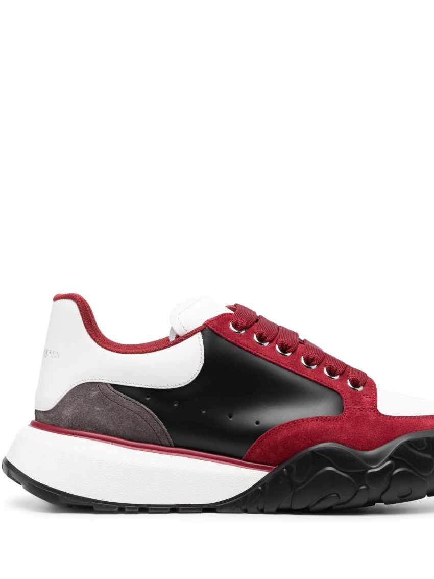 Affordable sneakers leather Men colour-block Alexander McQueen low-top 0312