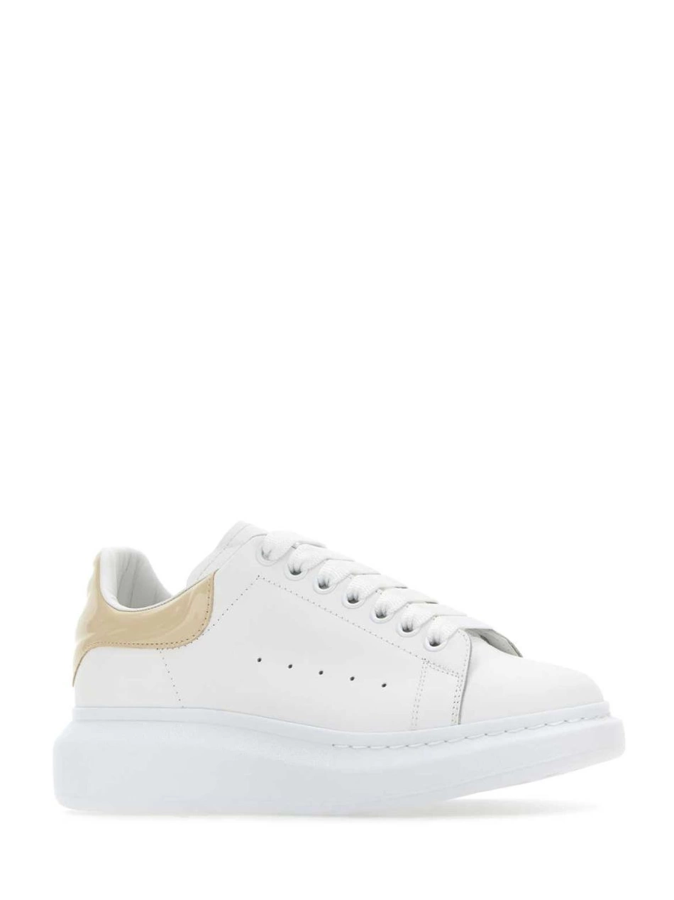 Affordable McQueen Oversized sneakers Alexander Men lace-up leather 0313