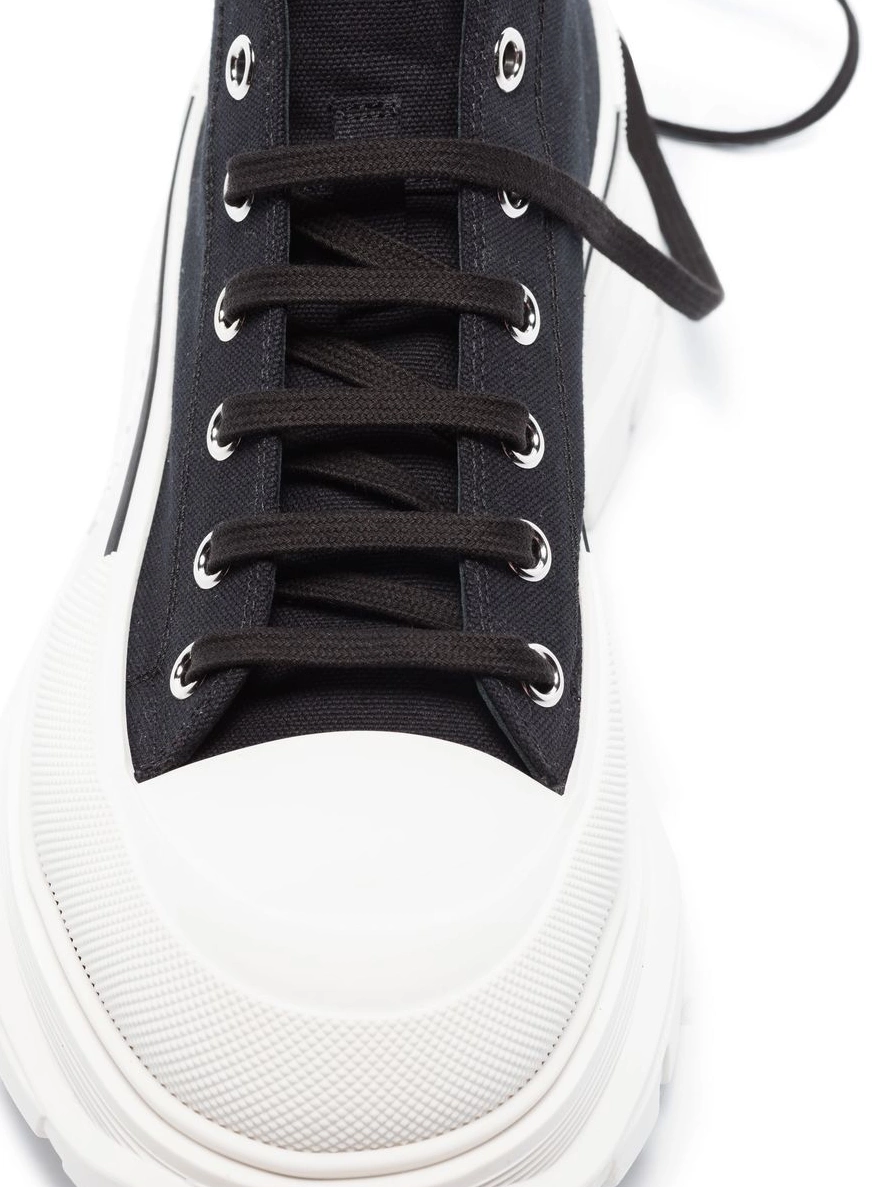 Affordable sneakers Alexander Slick McQueen Men Tread high-top 0308