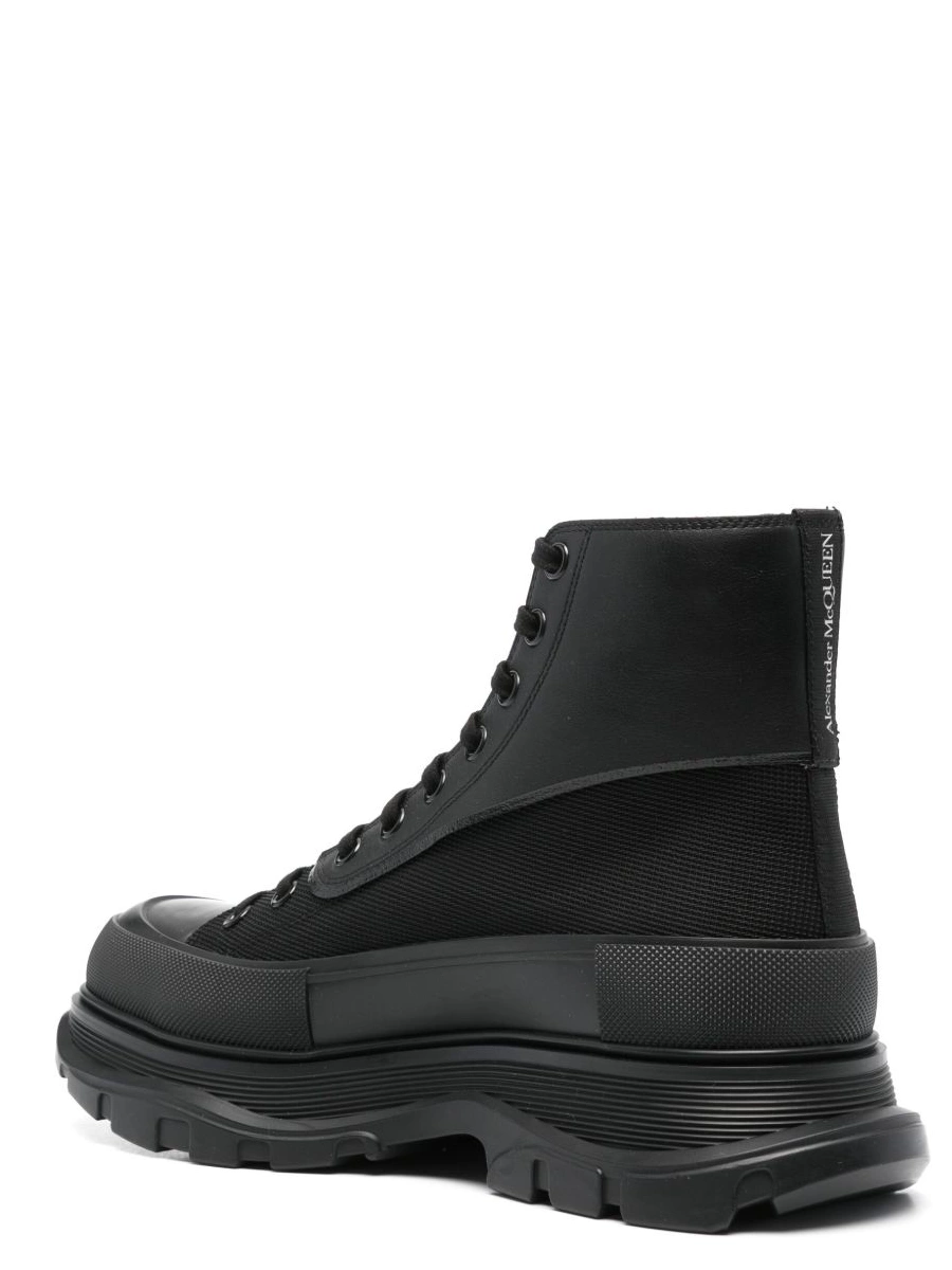 Affordable Alexander McQueen boots Men Tread Slick 0307