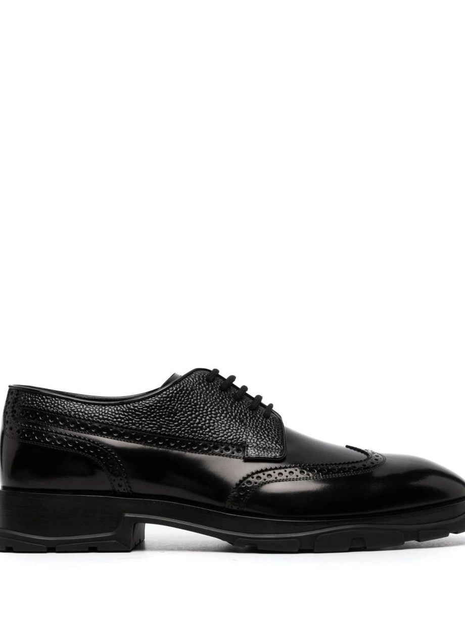 Cheap lace-up brogues Men leather McQueen Alexander 0312