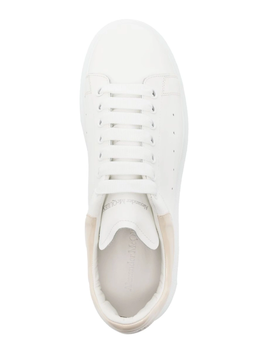 Affordable McQueen Oversized sneakers Alexander Men lace-up leather 0313